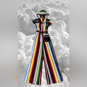 1970s Vintage Bell Bottom Jumpsuit